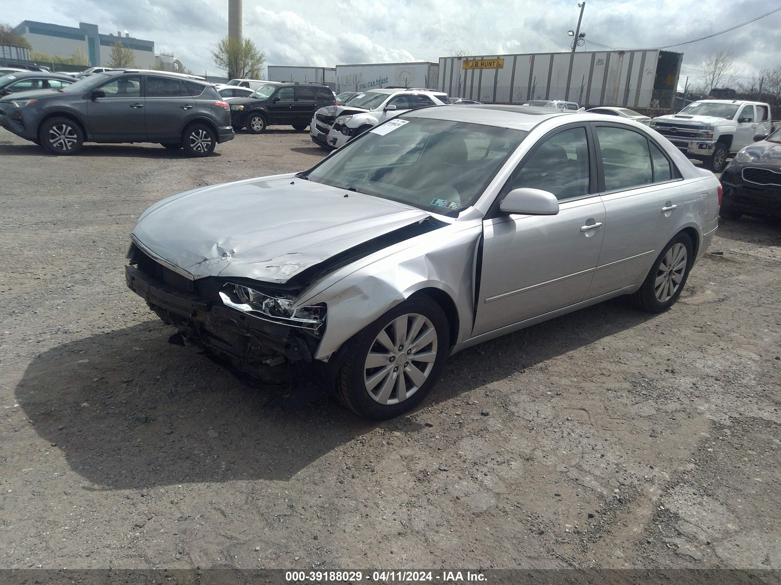 Photo 1 VIN: 5NPEU46F49H481495 - HYUNDAI SONATA 