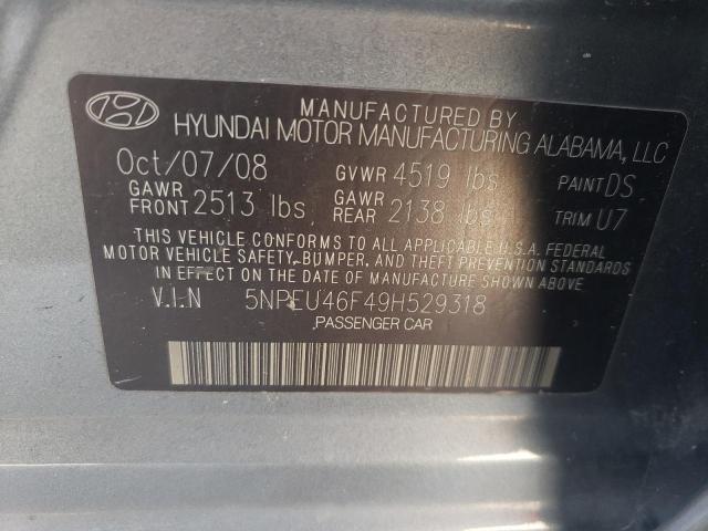 Photo 11 VIN: 5NPEU46F49H529318 - HYUNDAI SONATA 