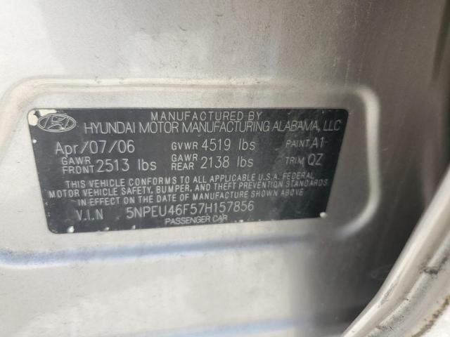 Photo 11 VIN: 5NPEU46F57H157856 - HYUNDAI SONATA SE 