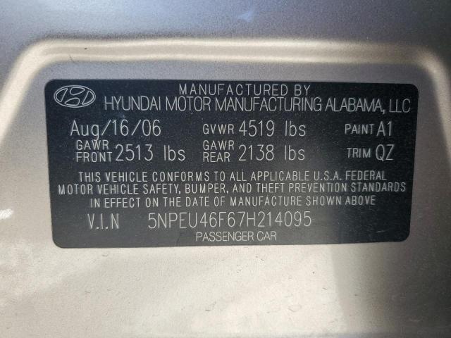 Photo 11 VIN: 5NPEU46F67H214095 - HYUNDAI SONATA 