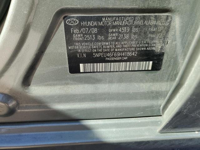 Photo 11 VIN: 5NPEU46F69H418642 - HYUNDAI SONATA SE 