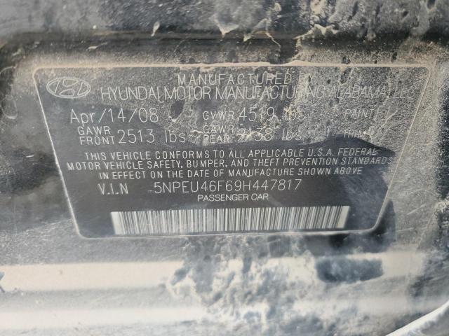 Photo 11 VIN: 5NPEU46F69H447817 - HYUNDAI SONATA SE 