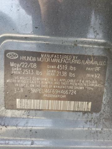 Photo 11 VIN: 5NPEU46F69H466724 - HYUNDAI SONATA 