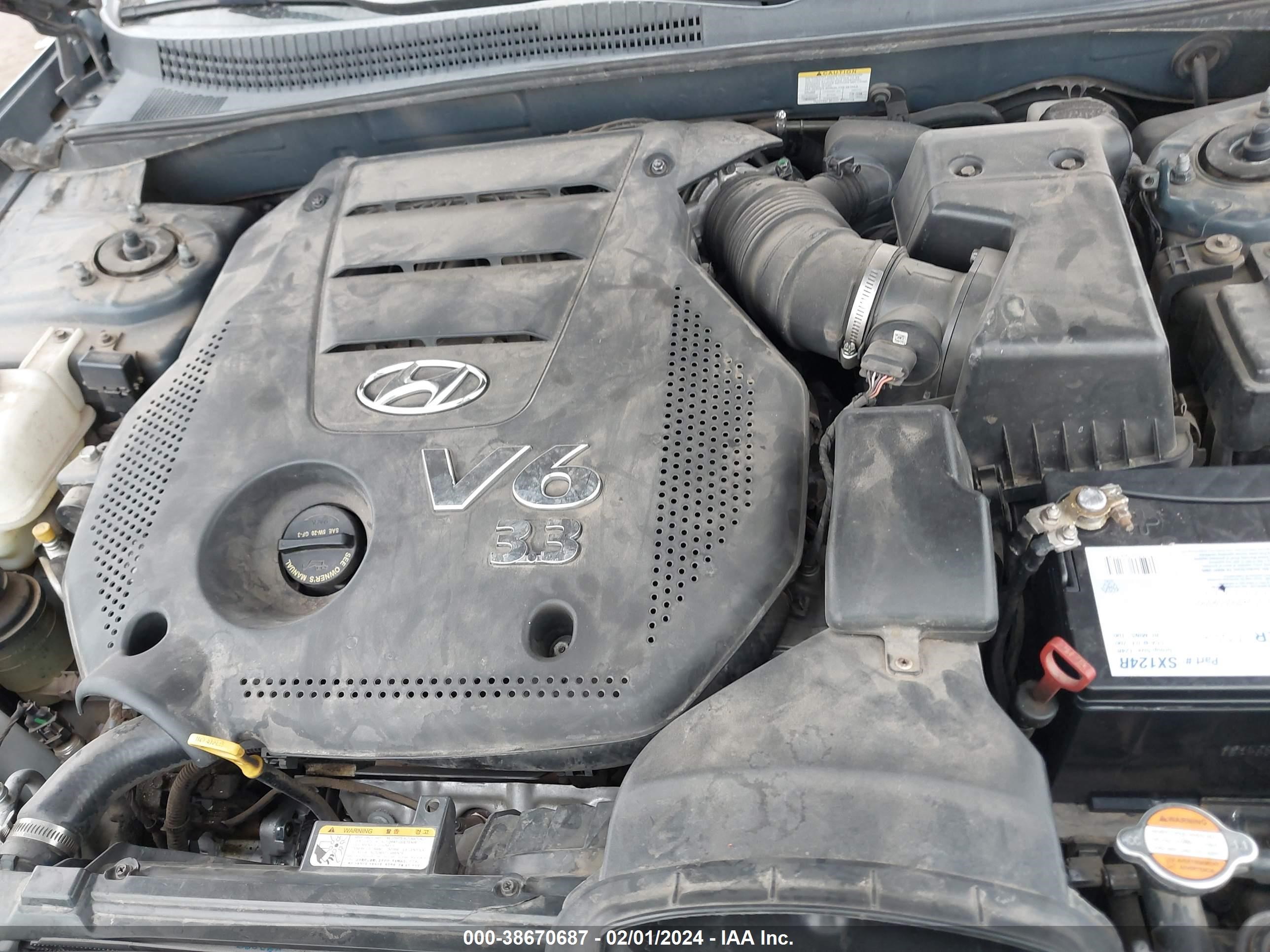 Photo 9 VIN: 5NPEU46F69H472488 - HYUNDAI SONATA 