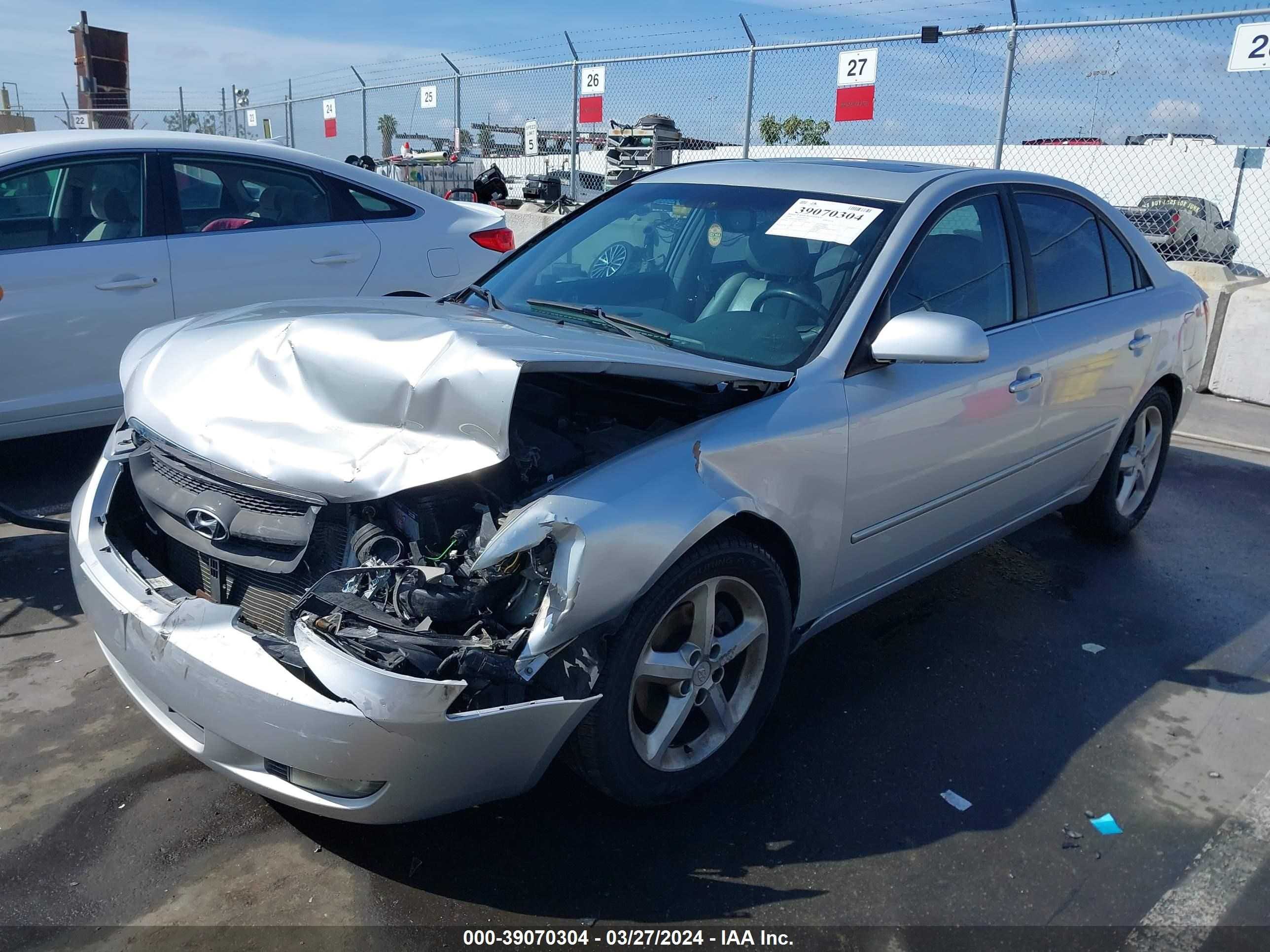 Photo 1 VIN: 5NPEU46F76H018374 - HYUNDAI SONATA 