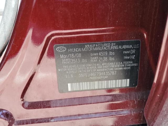 Photo 11 VIN: 5NPEU46F79H435787 - HYUNDAI SONATA 