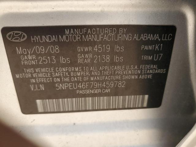 Photo 11 VIN: 5NPEU46F79H459782 - HYUNDAI SONATA SE 