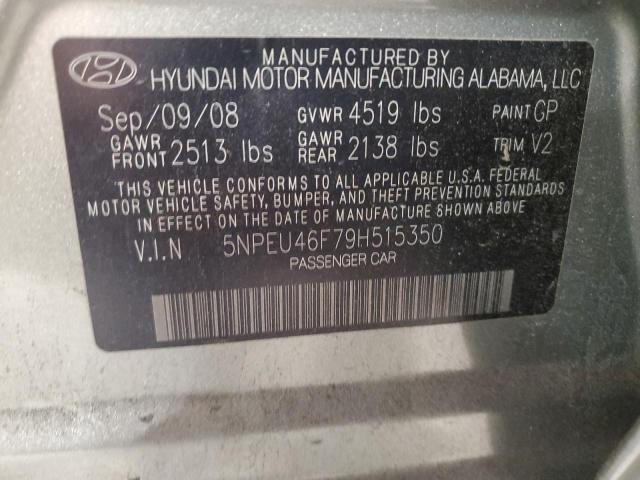 Photo 11 VIN: 5NPEU46F79H515350 - HYUNDAI SONATA SE 