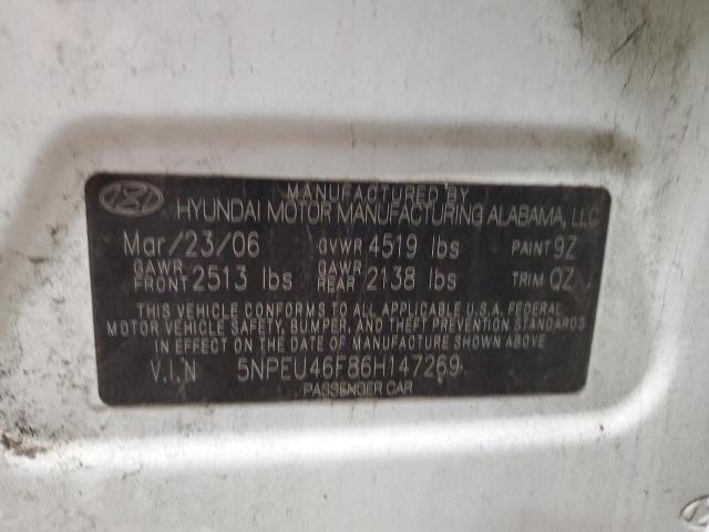 Photo 11 VIN: 5NPEU46F86H147269 - HYUNDAI SONATA 