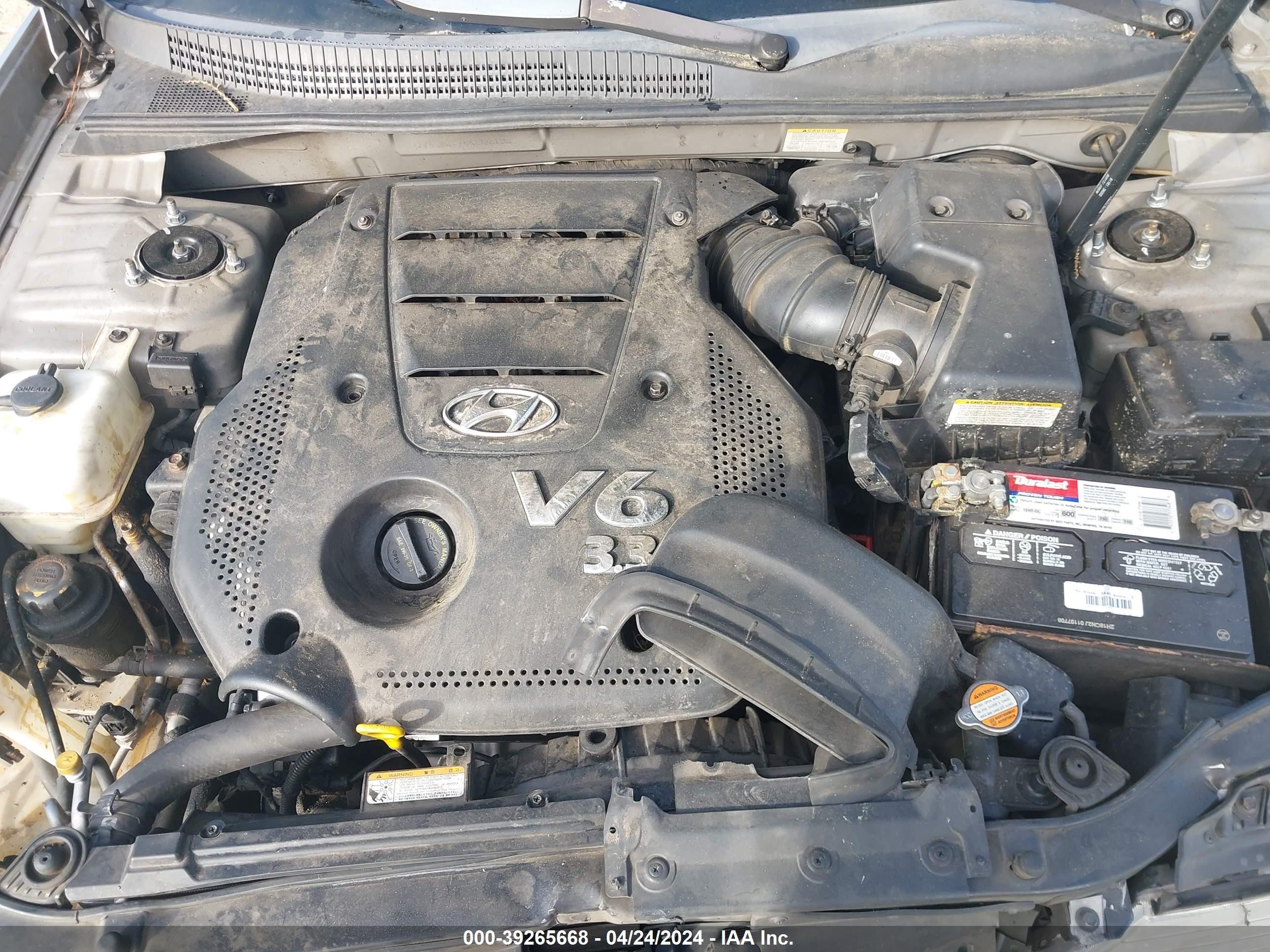 Photo 9 VIN: 5NPEU46F88H350195 - HYUNDAI SONATA 