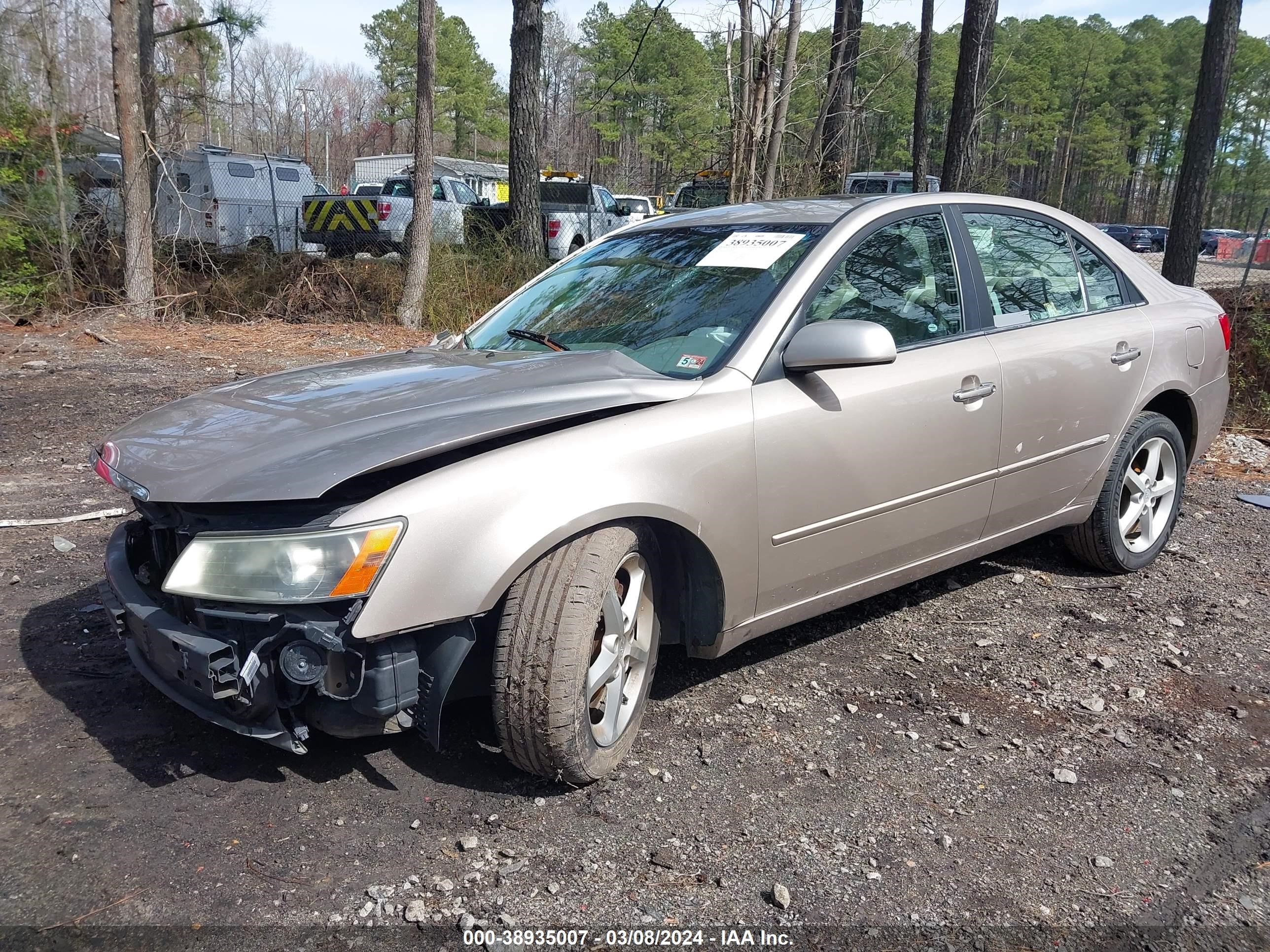 Photo 1 VIN: 5NPEU46F97H214303 - HYUNDAI SONATA 