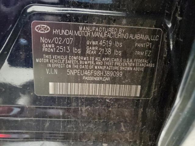 Photo 11 VIN: 5NPEU46F98H389099 - HYUNDAI SONATA SE 