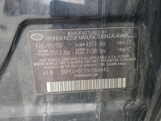 Photo 9 VIN: 5NPEU46F99H568440 - HYUNDAI SONATA GLS 