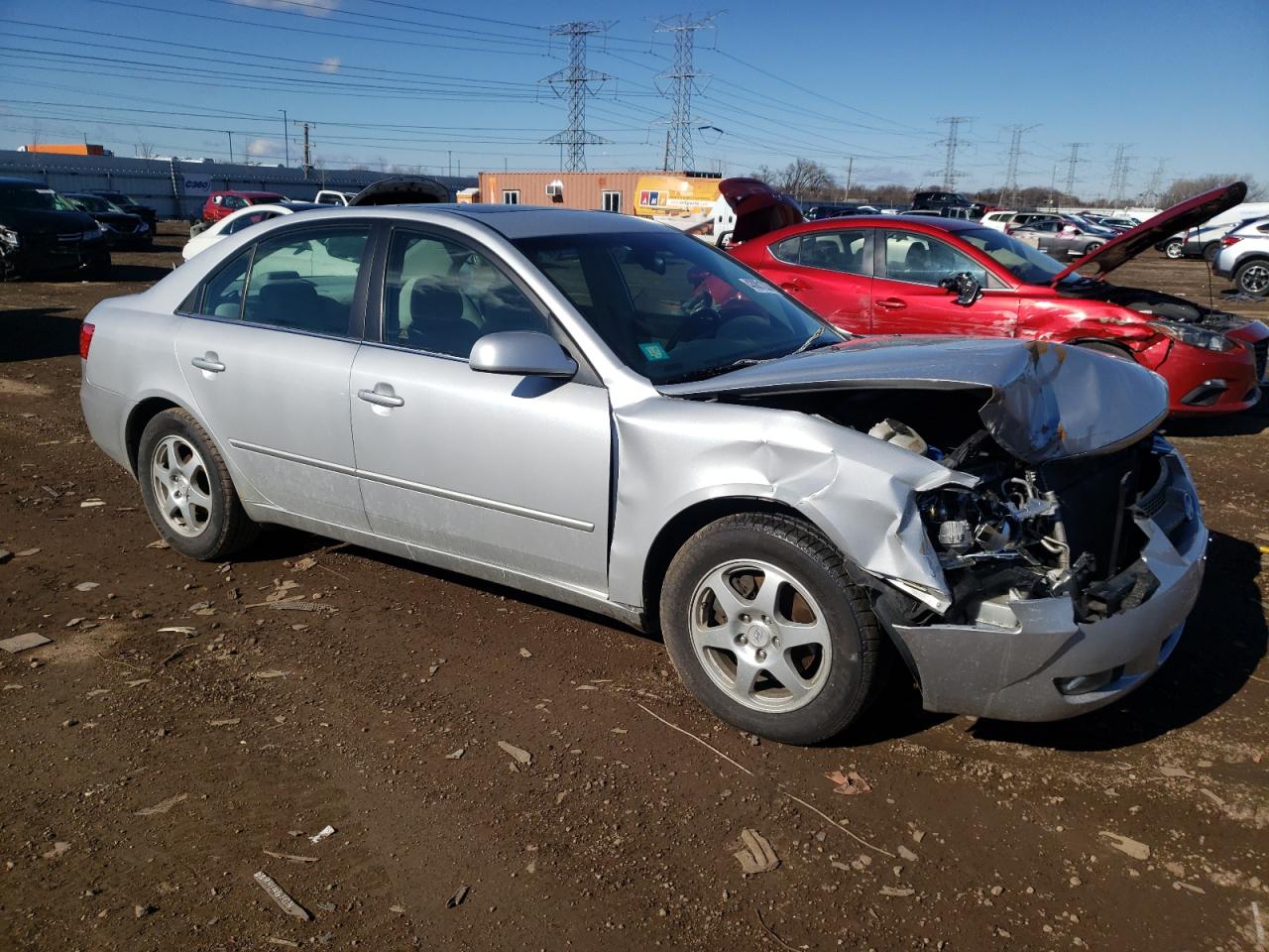 Photo 3 VIN: 5NPEU46FX6H015730 - HYUNDAI SONATA 