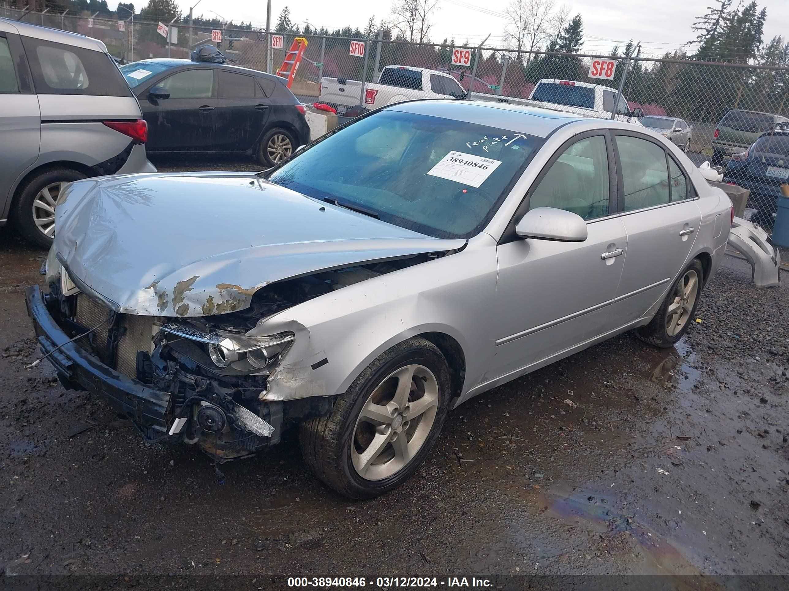 Photo 1 VIN: 5NPEU46FX6H022256 - HYUNDAI SONATA 