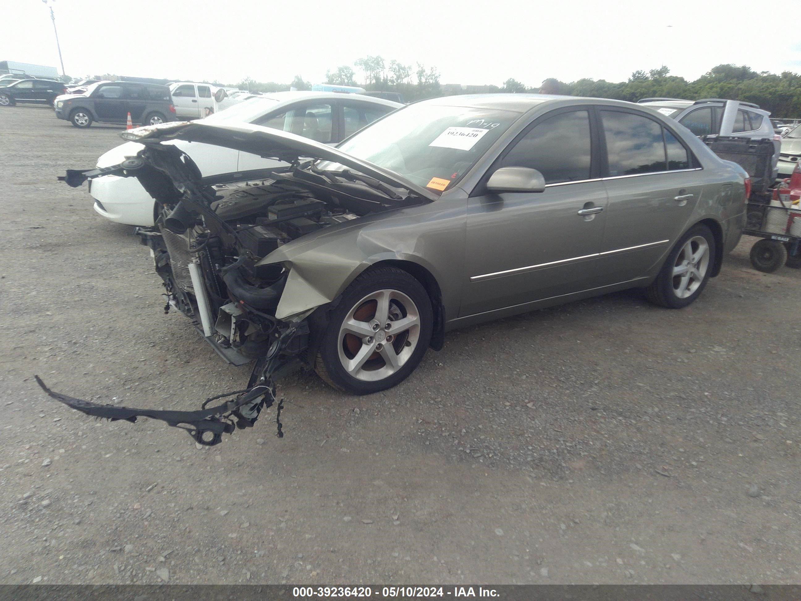 Photo 1 VIN: 5NPEU46FX8H346391 - HYUNDAI SONATA 