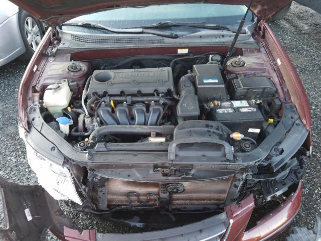 Photo 6 VIN: 5NPEU4AC5AH606733 - HYUNDAI SONATA SE 