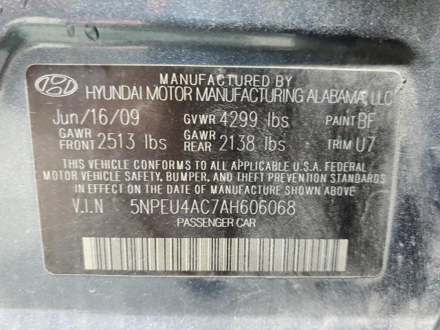 Photo 11 VIN: 5NPEU4AC7AH606068 - HYUNDAI SONATA SE 