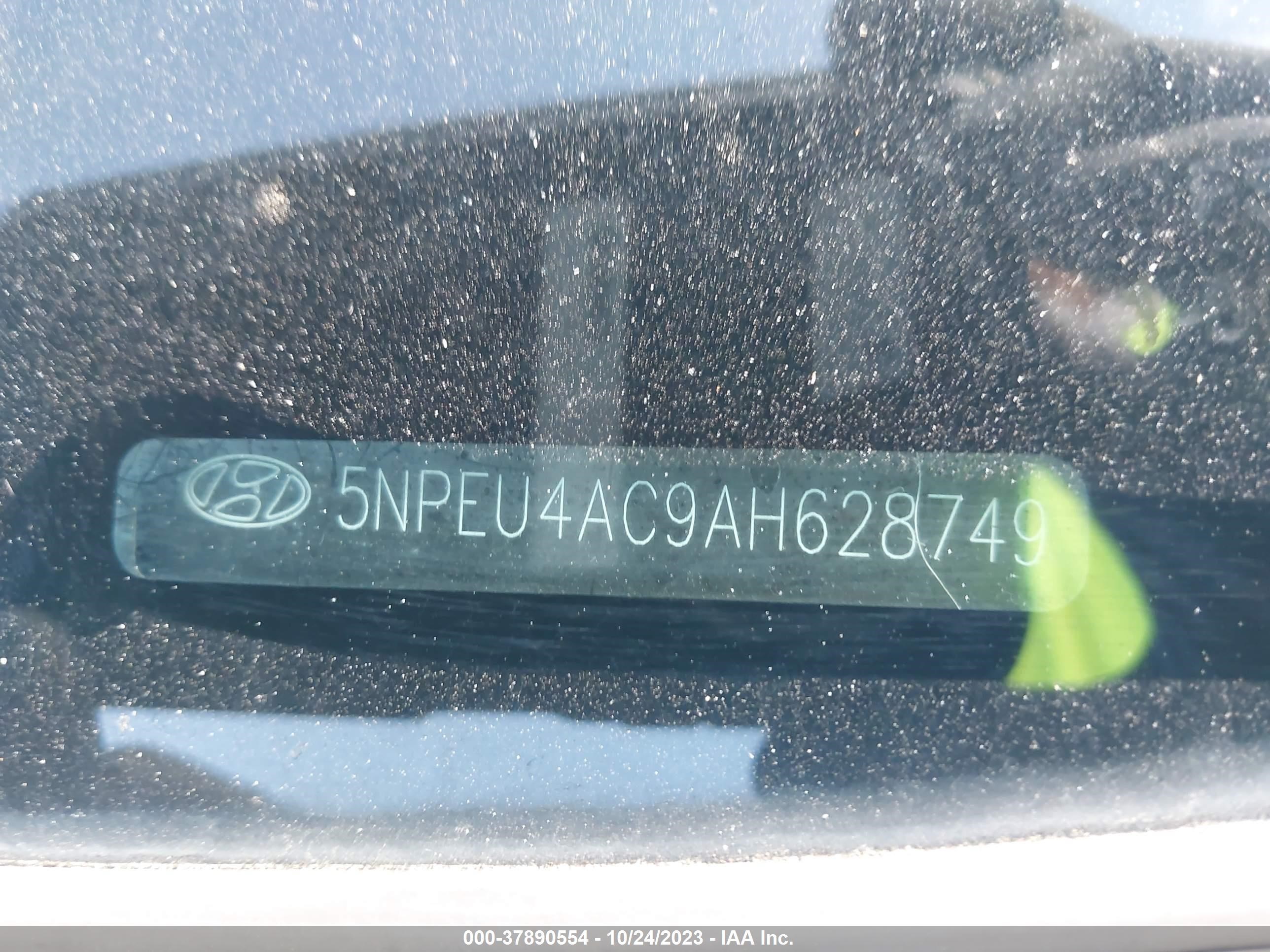 Photo 8 VIN: 5NPEU4AC9AH628749 - HYUNDAI SONATA 