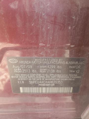 Photo 11 VIN: 5NPEU4ACXAH620353 - HYUNDAI SONATA SE 