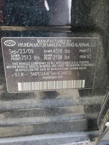 Photo 11 VIN: 5NPEU4AF5AH634610 - HYUNDAI SONATA 