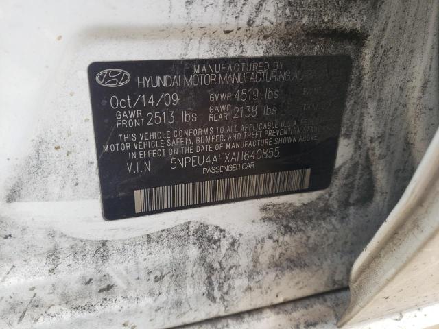 Photo 11 VIN: 5NPEU4AFXAH640855 - HYUNDAI SONATA SE 