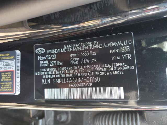 Photo 12 VIN: 5NPLL4AG0MH011130 - HYUNDAI ELANTRA 