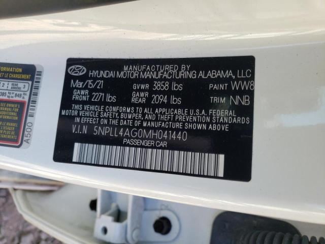 Photo 9 VIN: 5NPLL4AG0MH041440 - HYUNDAI ELANTRA SE 