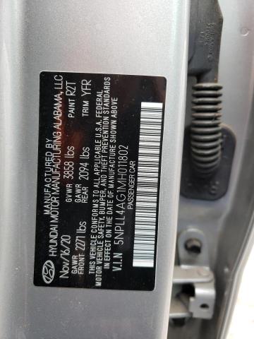 Photo 9 VIN: 5NPLL4AG1MH011802 - HYUNDAI ELANTRA 