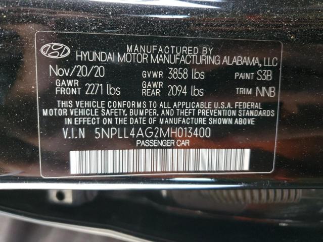 Photo 11 VIN: 5NPLL4AG2MH013400 - HYUNDAI ELANTRA 