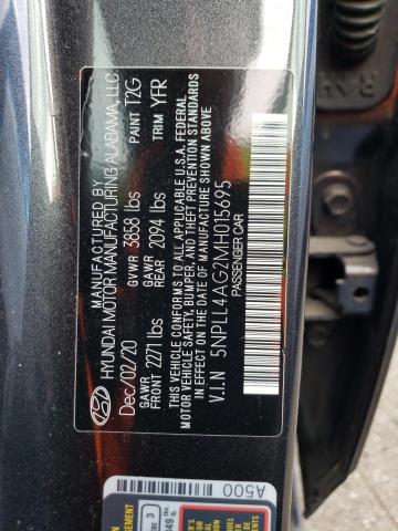 Photo 12 VIN: 5NPLL4AG2MH015695 - HYUNDAI ELANTRA SE 