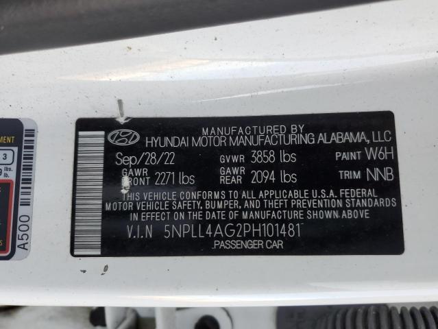 Photo 11 VIN: 5NPLL4AG2PH101481 - HYUNDAI ELANTRA 