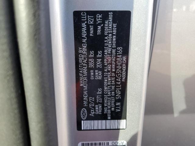 Photo 12 VIN: 5NPLL4AG3NH084168 - HYUNDAI ELANTRA 