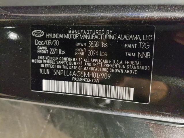 Photo 11 VIN: 5NPLL4AG5MH017909 - HYUNDAI ELANTRA SE 