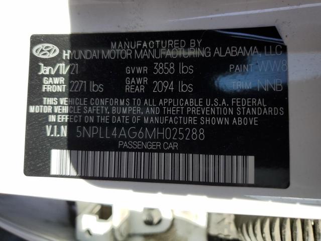 Photo 11 VIN: 5NPLL4AG6MH025288 - HYUNDAI ELANTRA 