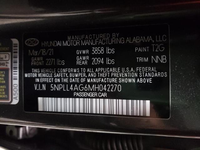 Photo 11 VIN: 5NPLL4AG6MH042270 - HYUNDAI ELANTRA SE 