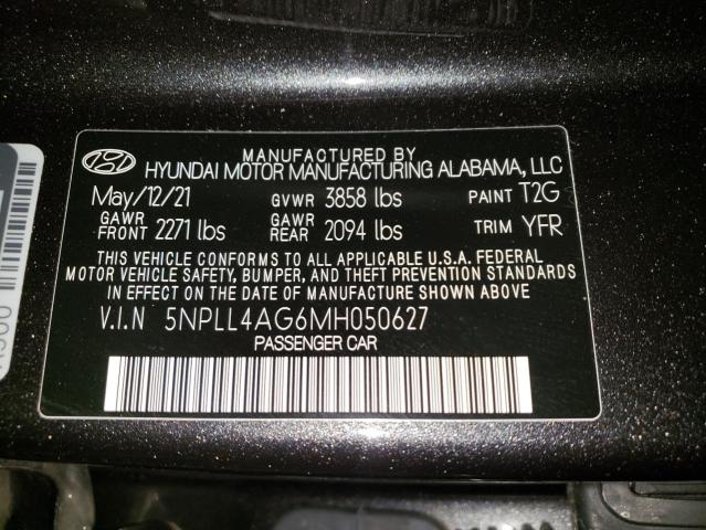 Photo 11 VIN: 5NPLL4AG6MH050627 - HYUNDAI ELANTRA SE 