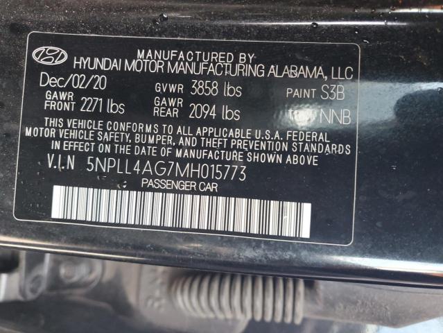 Photo 11 VIN: 5NPLL4AG7MH015773 - HYUNDAI ELANTRA 