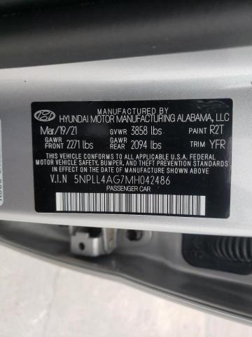 Photo 9 VIN: 5NPLL4AG7MH042486 - HYUNDAI ELANTRA SE 