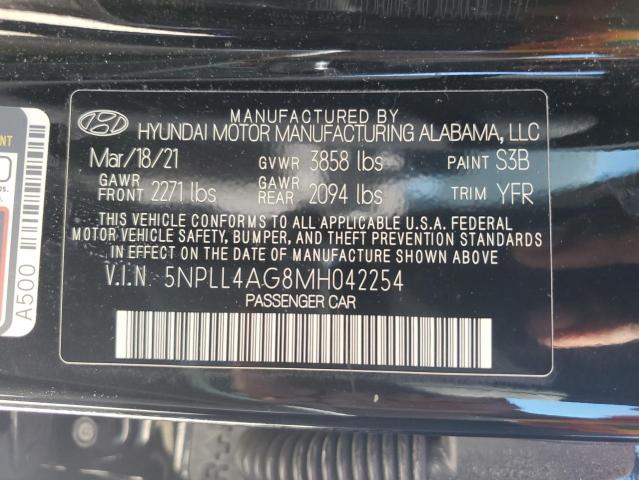 Photo 11 VIN: 5NPLL4AG8MH042254 - HYUNDAI ELANTRA SE 