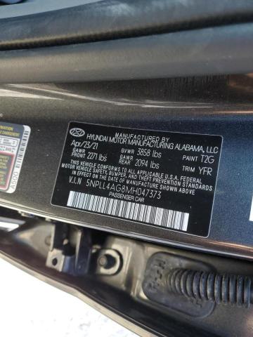 Photo 12 VIN: 5NPLL4AG8MH047373 - HYUNDAI ELANTRA SE 