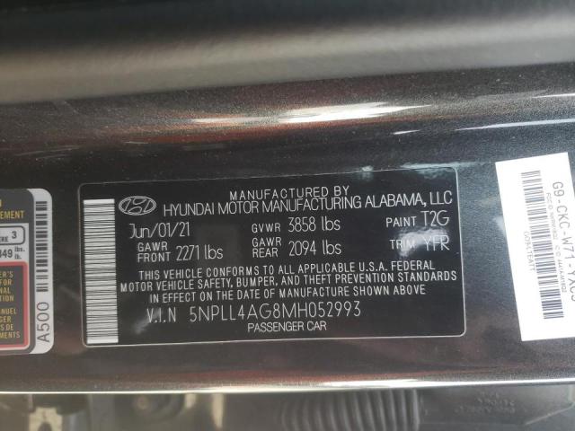 Photo 12 VIN: 5NPLL4AG8MH052993 - HYUNDAI ELANTRA SE 