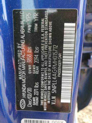 Photo 11 VIN: 5NPLL4AG9MH015712 - HYUNDAI ELANTRA 