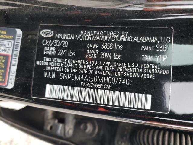 Photo 11 VIN: 5NPLM4AG0MH007740 - HYUNDAI ELANTRA SE 