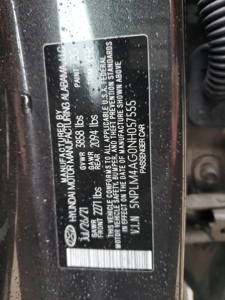 Photo 12 VIN: 5NPLM4AG0NH057555 - HYUNDAI ELANTRA 