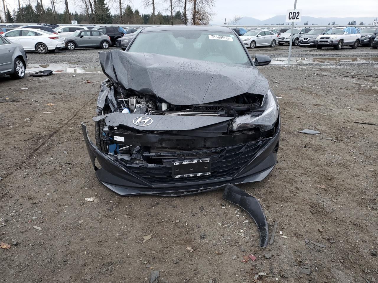 Photo 4 VIN: 5NPLM4AG0NH057555 - HYUNDAI ELANTRA 