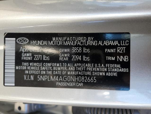 Photo 11 VIN: 5NPLM4AG0NH082665 - HYUNDAI ELANTRA 