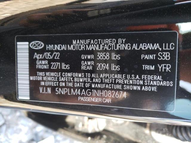 Photo 9 VIN: 5NPLM4AG1NH082674 - HYUNDAI ELANTRA SE 