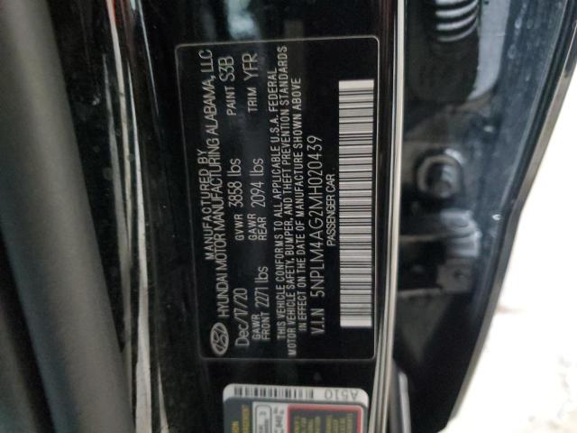 Photo 12 VIN: 5NPLM4AG2MH020439 - HYUNDAI ELANTRA 