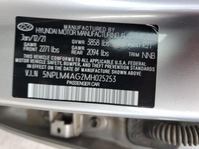 Photo 11 VIN: 5NPLM4AG2MH025253 - HYUNDAI ELANTRA 